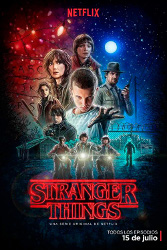 Cartel Publicitario de Stranger Things