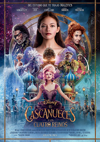 Cartel de la película El cascanueces y los cuatro reinos