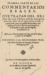 Comentarios Reales de los Incas