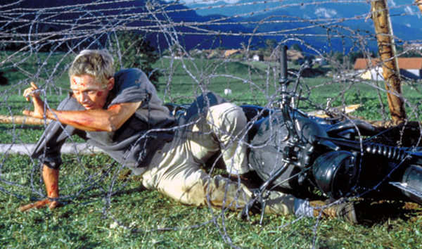 Steve McQueen, en el El gran escape
