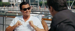 Leonardo di Caprio en El lobo de Wall Street