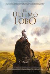 El último lobo, cartel de la película