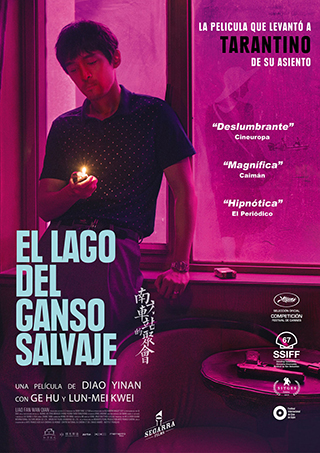 Cartel de El lago del ganso salvaje
