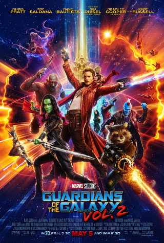 Cartel de la película Guardianes de la galaxia vol. 2