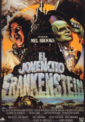 Cartel de El jovencito Frankenstein
