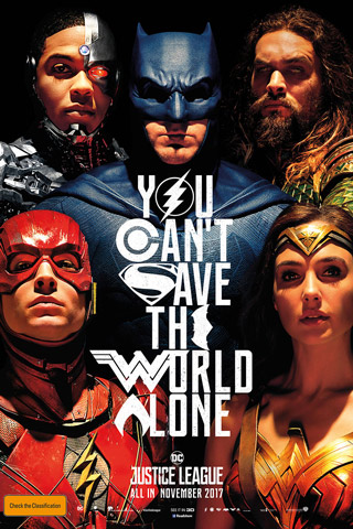Cartel de la película Liga de la Justicia