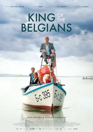 El rey de los belgas. Cartel