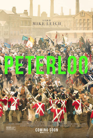 Cartel de la película La Tragedia de Peterloo