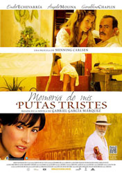 Cartel de la película Memoria de mis putas tristes