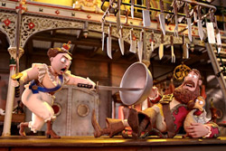 ¡Piratas!, animación en 3d