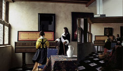 La lección de música, de Vermeer