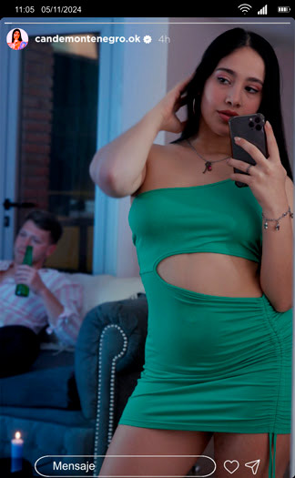 Candela Del Zotto en Sombras chinas