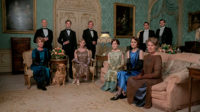 Fotograma de la película Downton Abbey, el gran final
