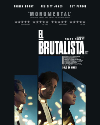 El brutalista afiche