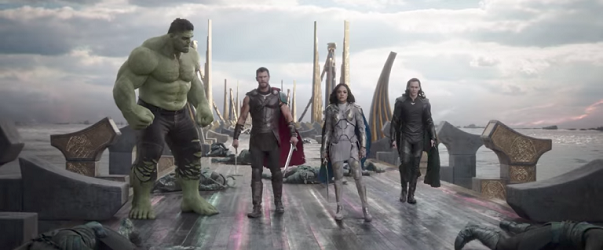Los protagonistas de Thor: Ragnarok