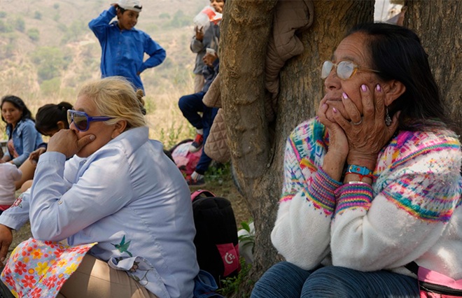 Fotograma de Nuestra tierra, película de Lucrecia Martel