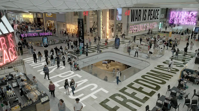 Fotograma de Orwell: 2+2=5