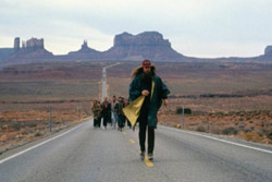 Forrest Gump caminando