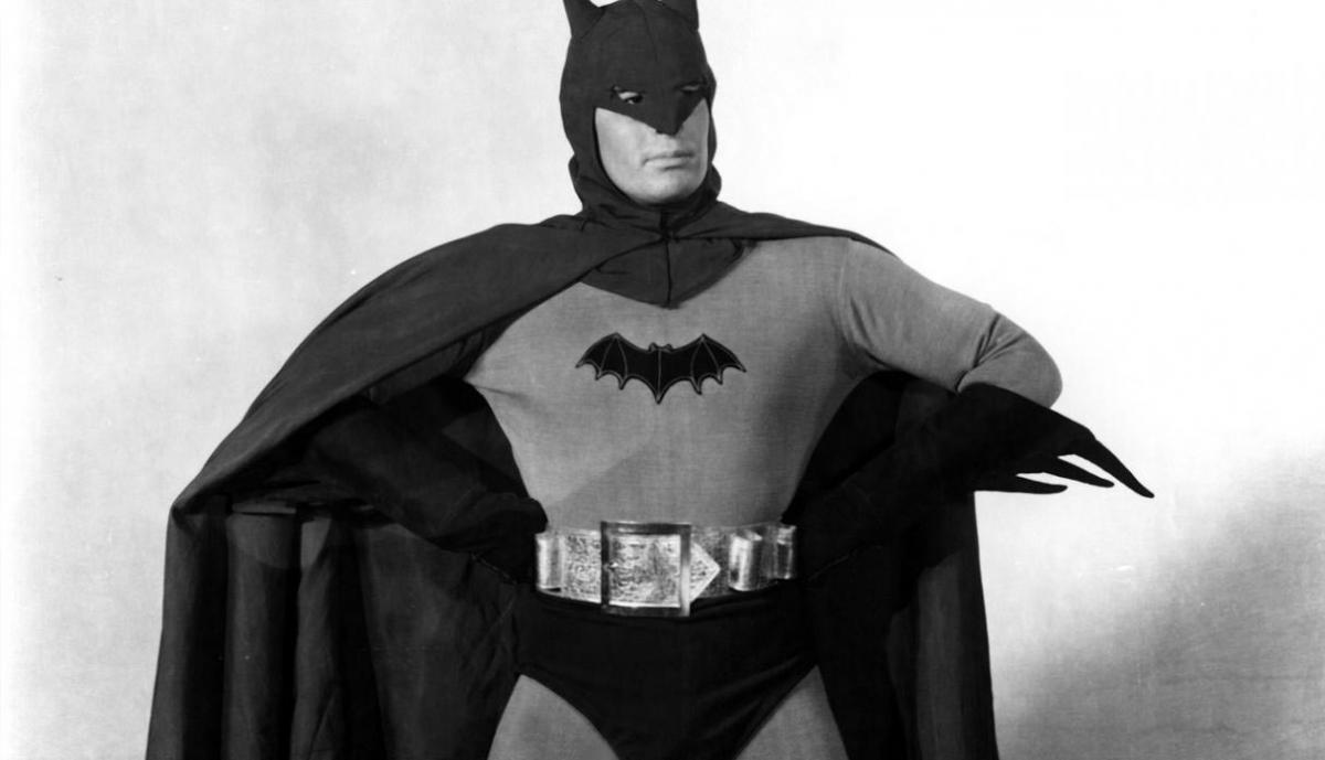 El primer Batman de la pantalla grande