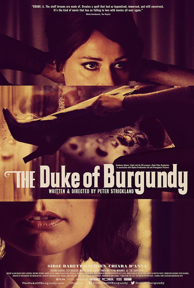 Póster promocional de The Duke of Burgundy