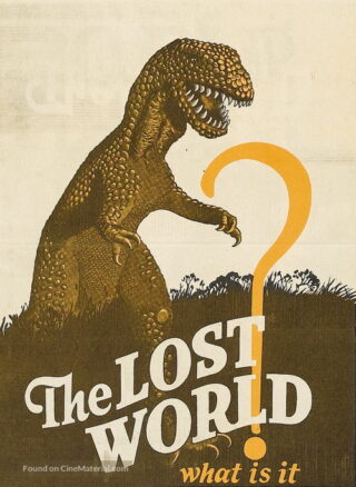 El mundo perdido, cartel