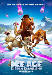 Cartel de Ice Age 5 el gran cataclismo