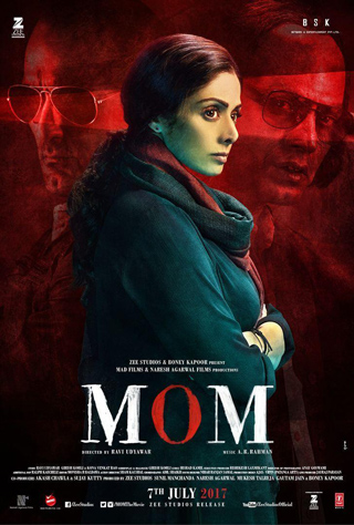 Carte de la película india Mom