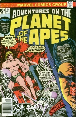 Portada del cómic Planet of the Apes