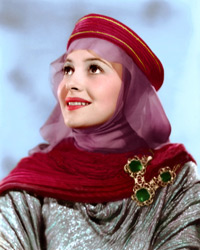 Olivia de Havilland en Las aventuras de Robin Hood