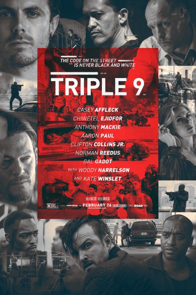 Póster promocional de Triple 9