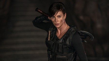 Charlize Theron en La vieja guardia