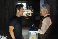 Paul Rudd y Michael Douglas en Antman