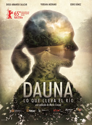 Cartel de la película Dauna, lo que lleva el río