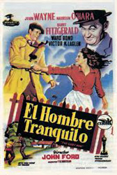 Cartel de la película El hombre tranquilo