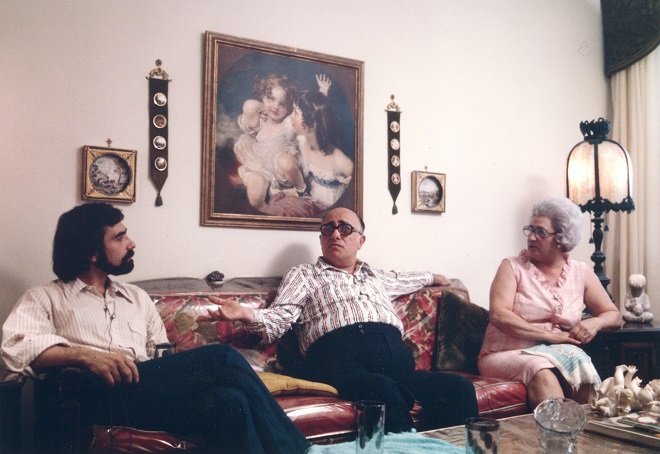 Martin Scorsese y sus padres