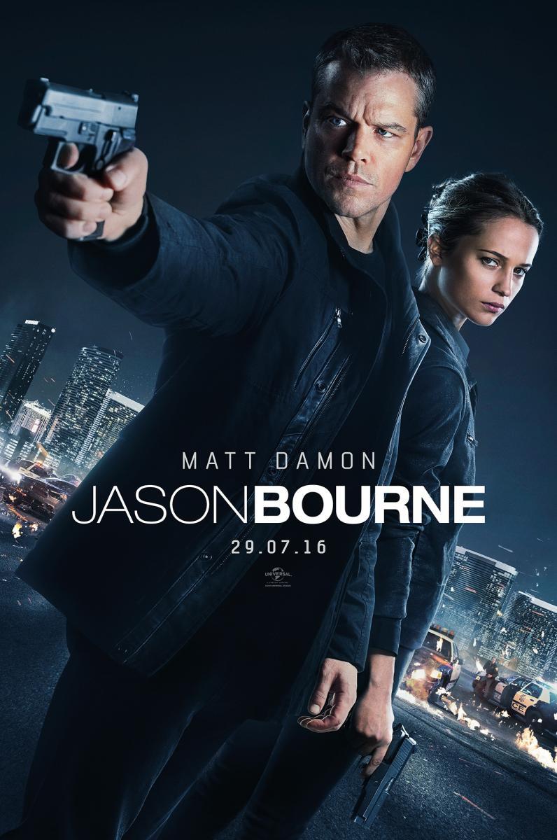 Póster promocional de Jason Bourne