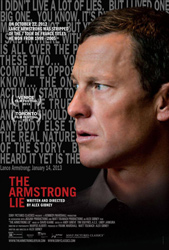 Cartel de la película La mentira de Lance Armstrong