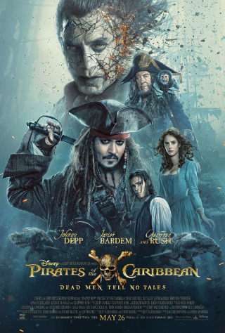 Cartel de la película Piratas del Caribe: La venganza de Salazar