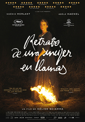 Cartel de la película Retrato de una mujer en llamas