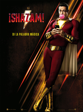 Cartel dela película ¡Shazam!