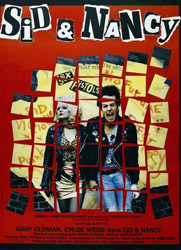 Cartel de la película Sid y Nancy