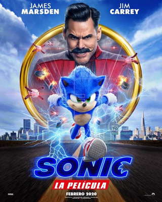 Cartel de Sonic, la película