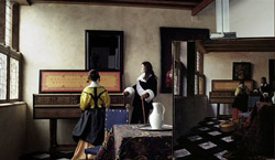 La lección de música, de Vermeer